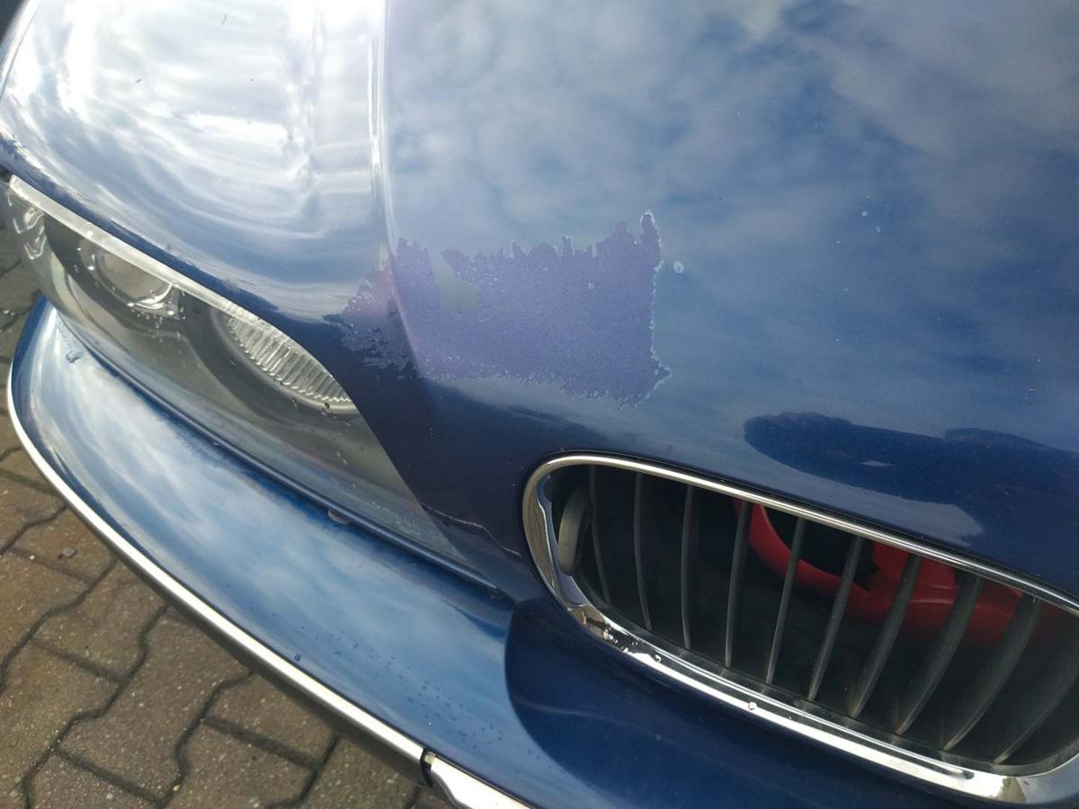 BMW 5er E39 original Tür vorn links 276 Avusblau Rohbau Bj.1997